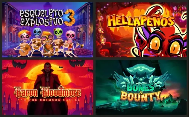 Top Halloween slots från Thunderkick