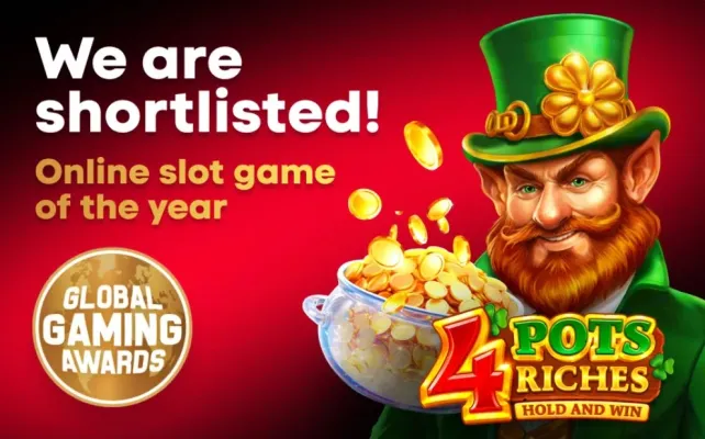 4 Pots Riches: Hold and Win har nominerats till “Online Slot of the Year” vid GGA EMEA Awards 2026