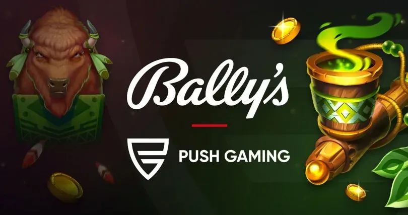 Push Gaming slots till Spanien hos Bally's