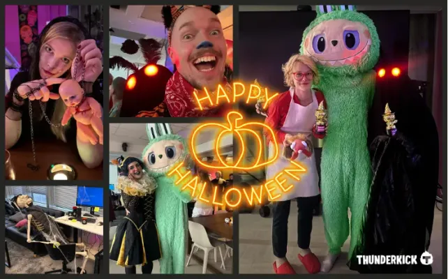 Så firade Thunderkick Halloween med slotskreativitet