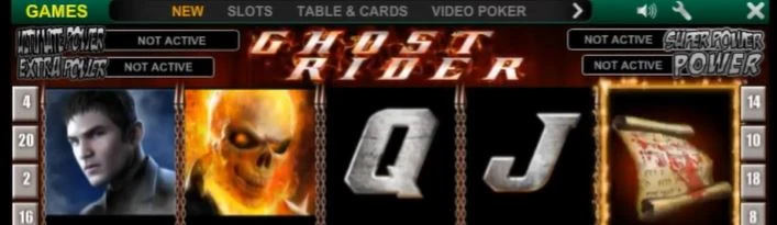ghost rider SE spelautomat