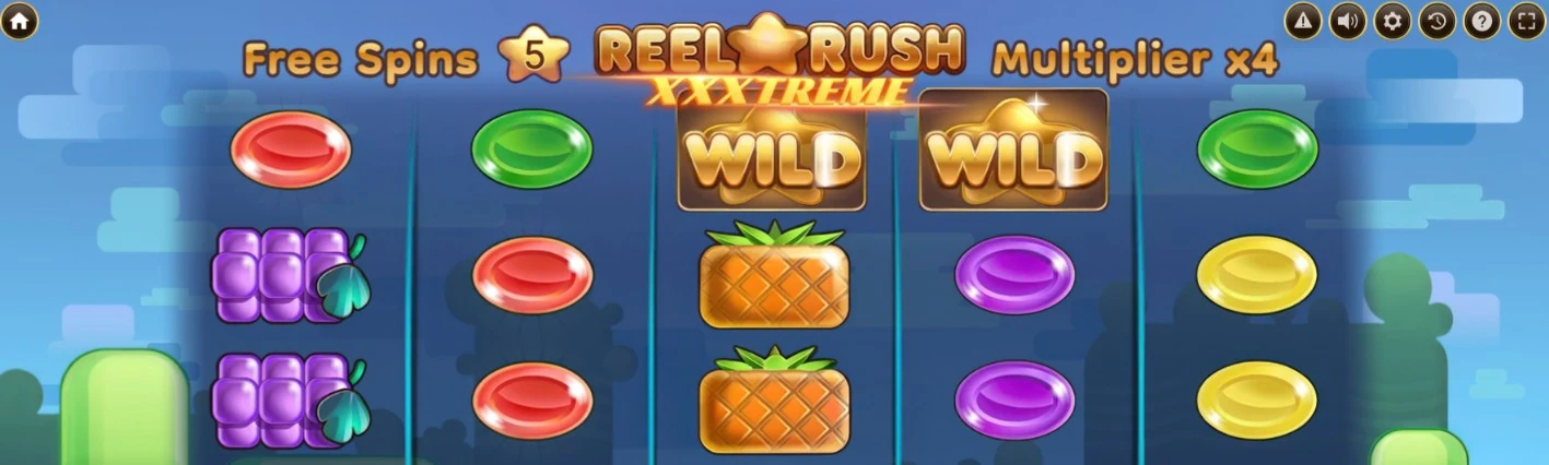reel rush xxxtreme slotspel från netent