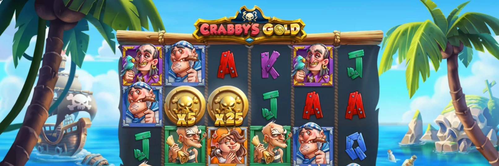Så spelar du Crabby’s Gold