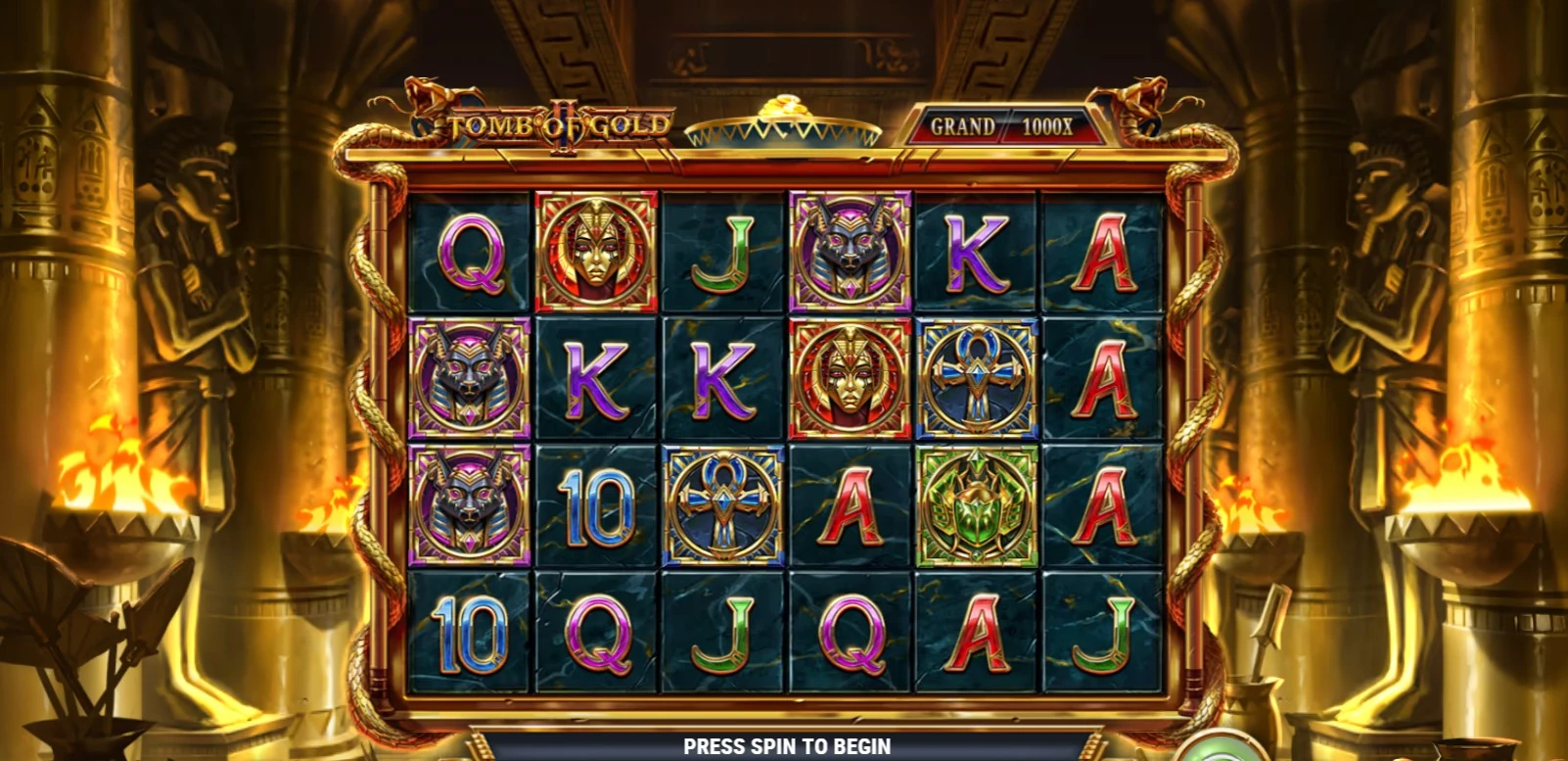 Tomb of Gold II - Nytt slotspel från Play’n GO