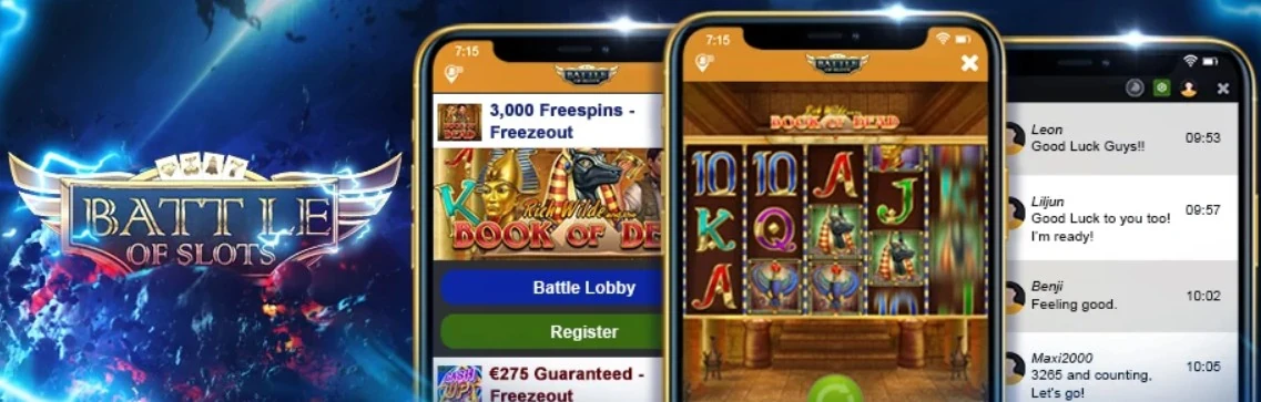 Videoslots – Battle of Slots & dagliga turneringar