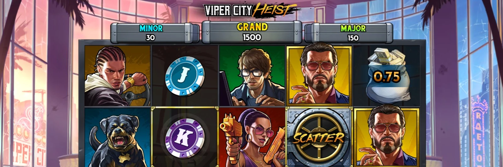 viper city heist slotspel