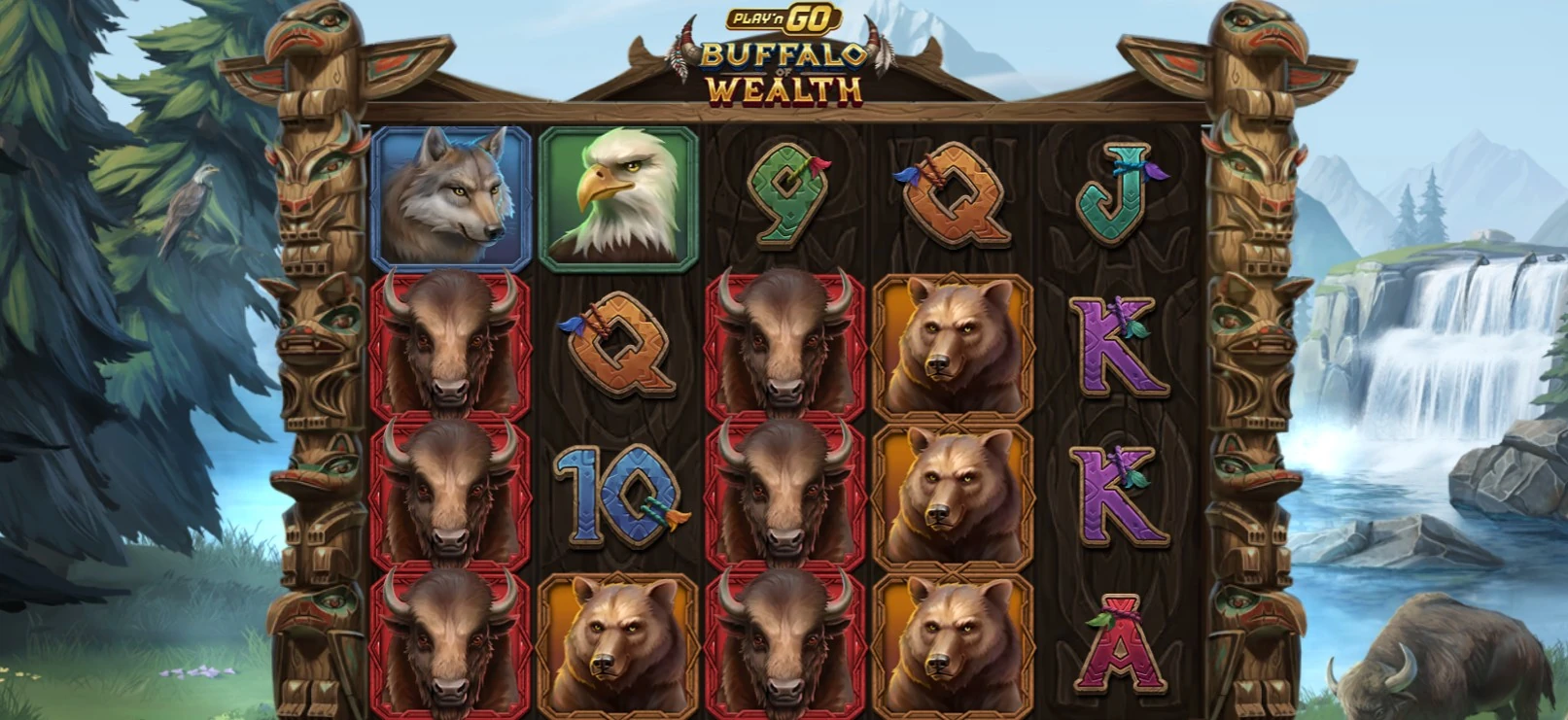 Så spelar du Buffalo of Wealth