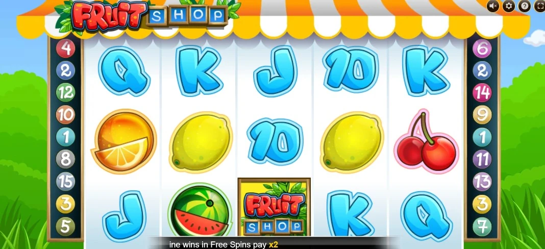 Fruit shop slotspel