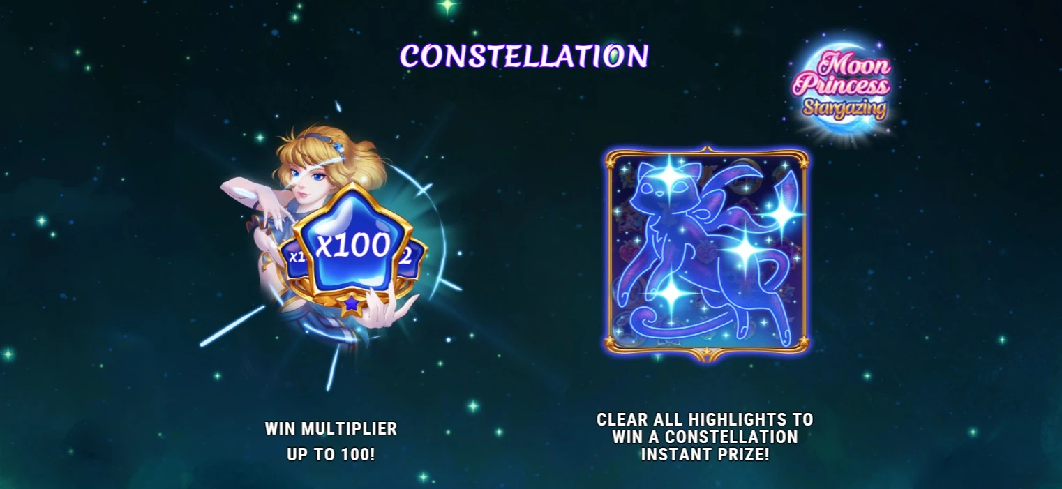 Moon Princess Stargazing funktioner