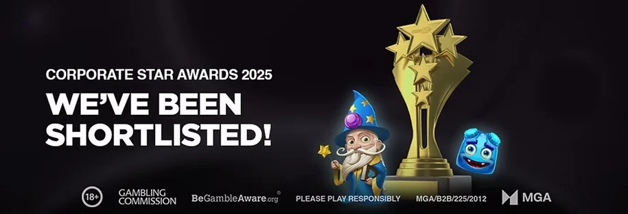 Play’n GO nominerade för priser