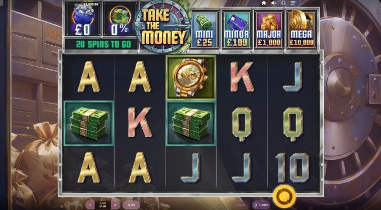 Vad är speciellt med Take The Money?