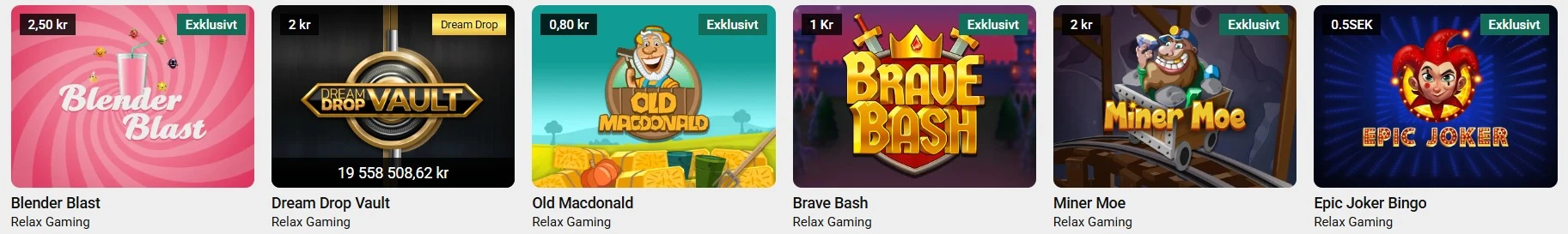 Unibet bingo med låga instatser