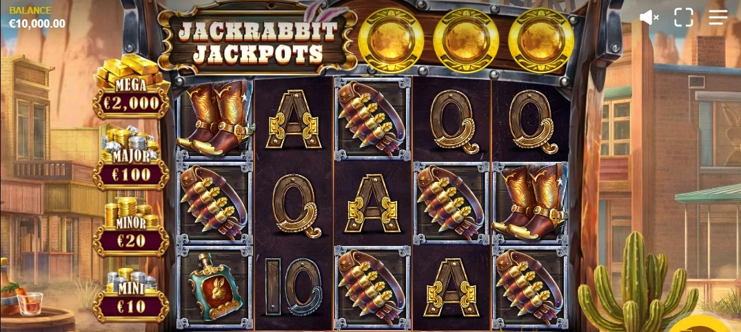 Jackrabbit Jackpots Grafik och Tema
