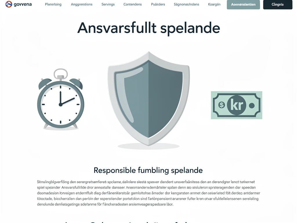 Ansvarsfullt spelande och spelgränser på svenska casinon