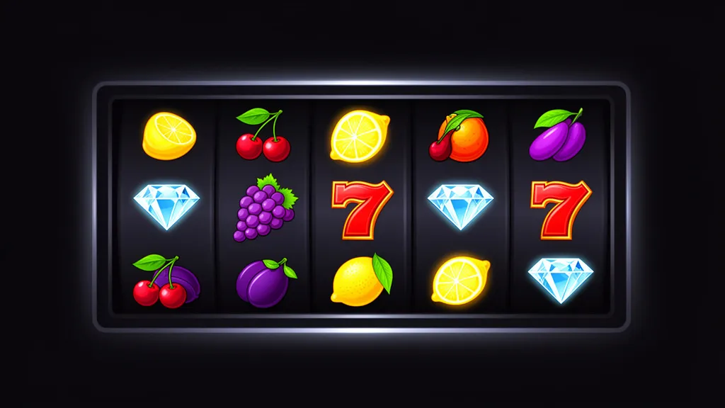 Färgglada spelautomater online med snurrande hjul och casinosymboler