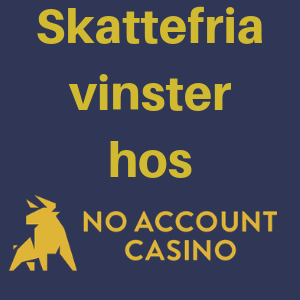svensk licens hos no account casino